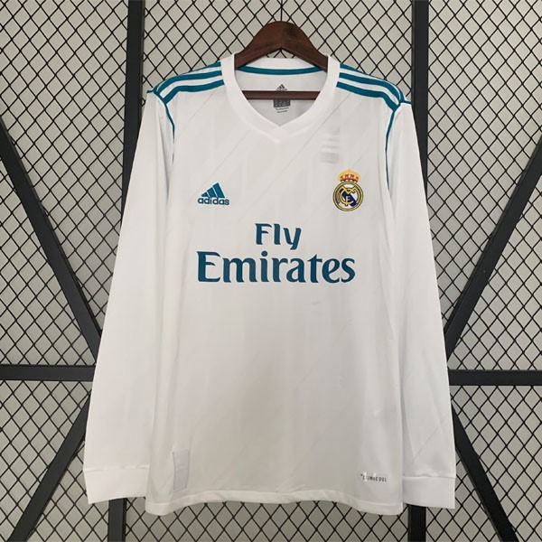 Thailandia Maglia Real Madrid Home ML Retro 2017 2018